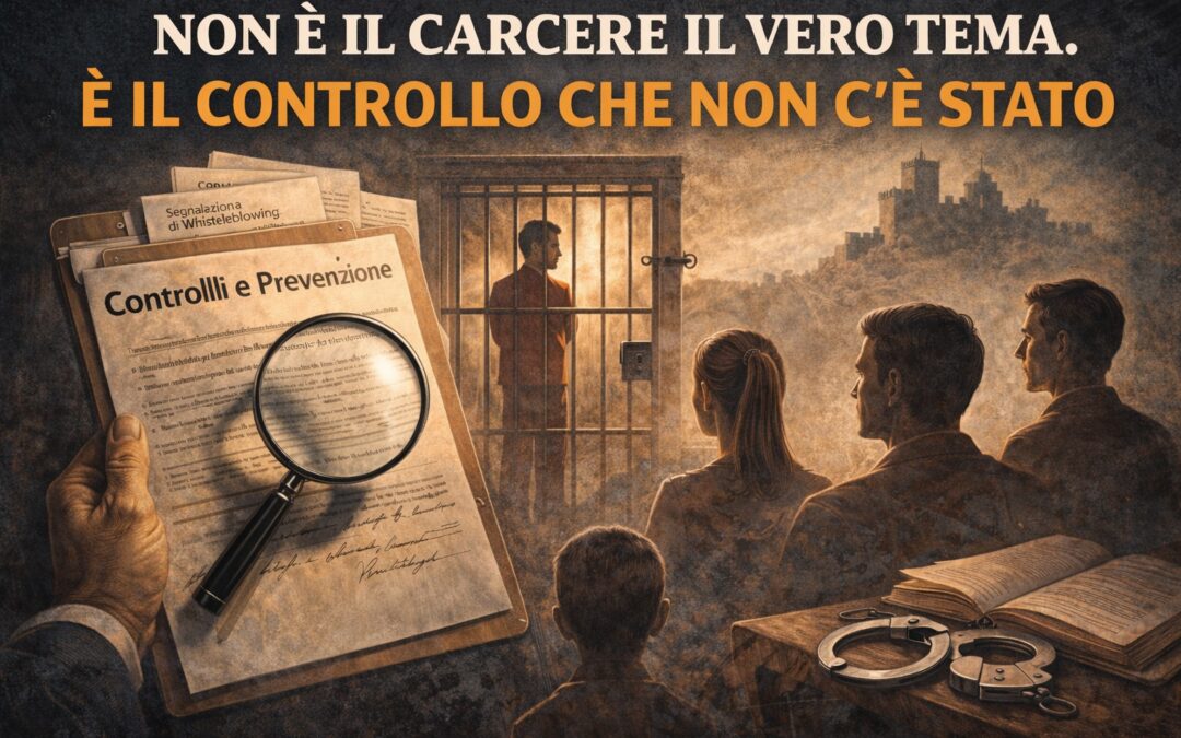 Non è il carcere il vero tema. È il controllo che non c’è stato