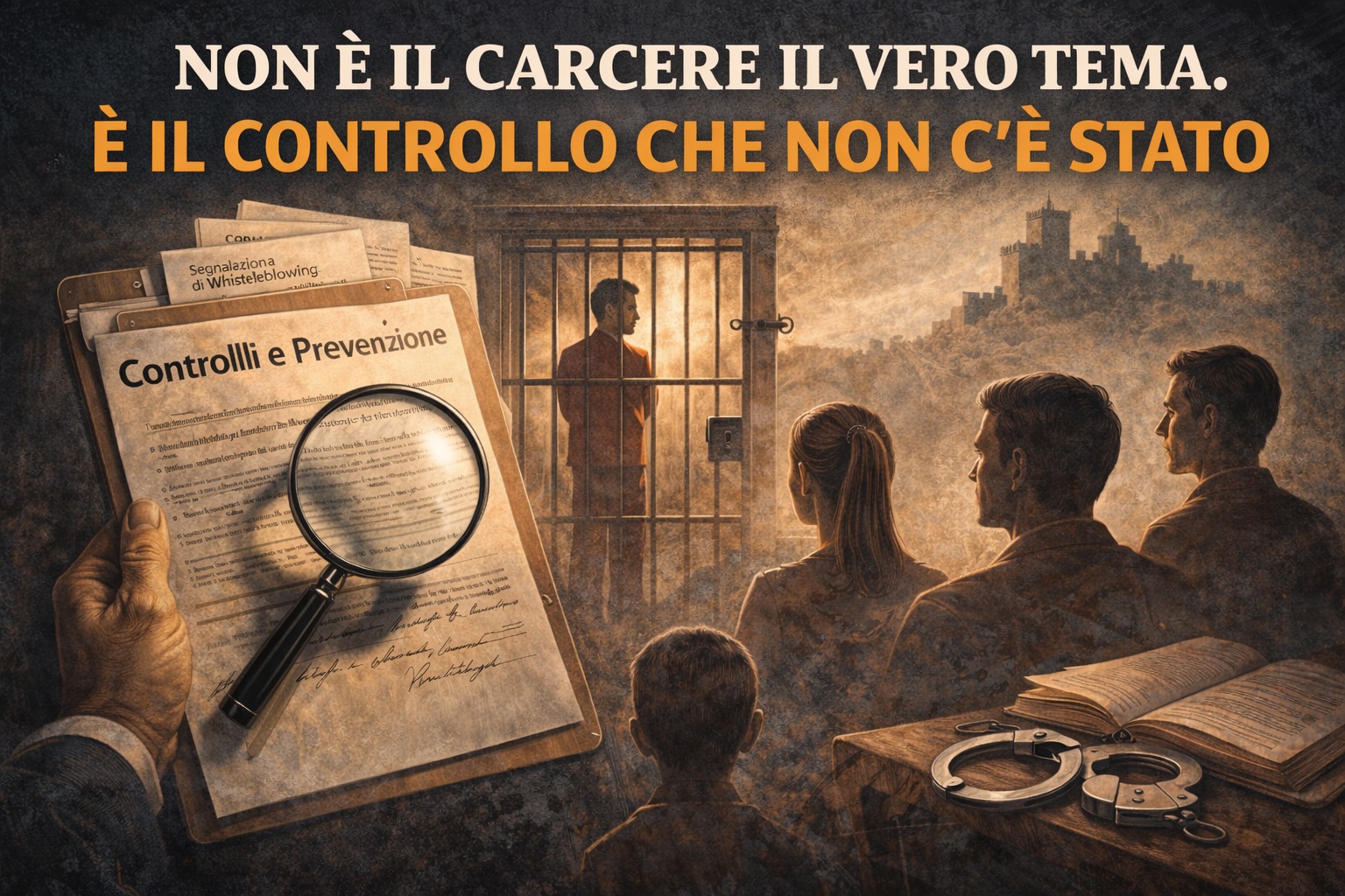 Non è il carcere il vero tema. È il controllo che non c’è stato