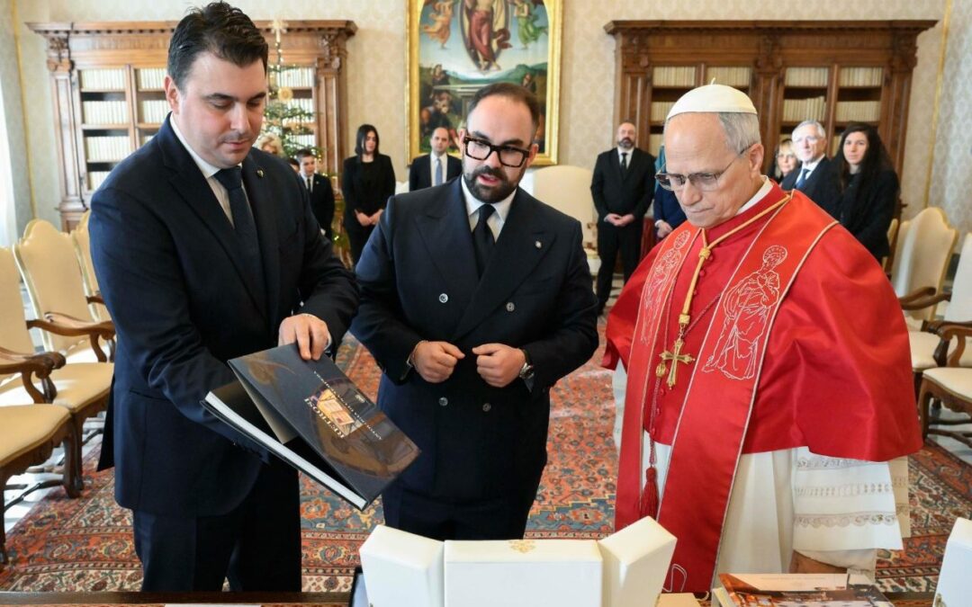 I Capitani Reggenti di San Marino ricevuti in udienza dal Papa