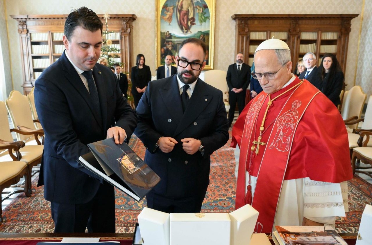 I Capitani Reggenti di San Marino ricevuti in udienza dal Papa