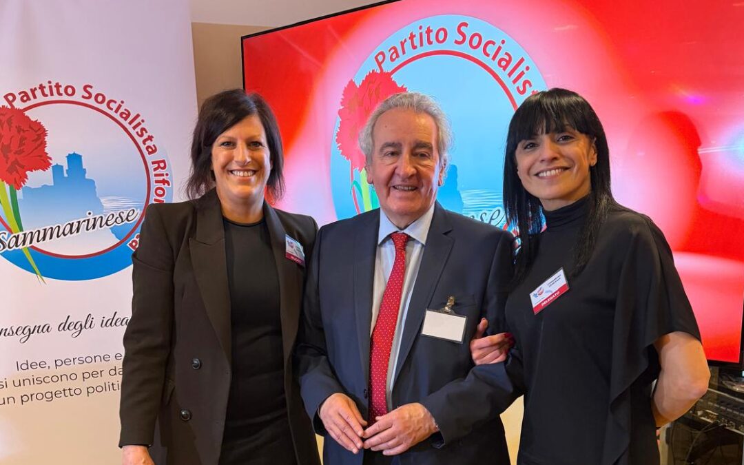 Nasce ufficialmente il P.S.R.S., concluso il Congresso Generale