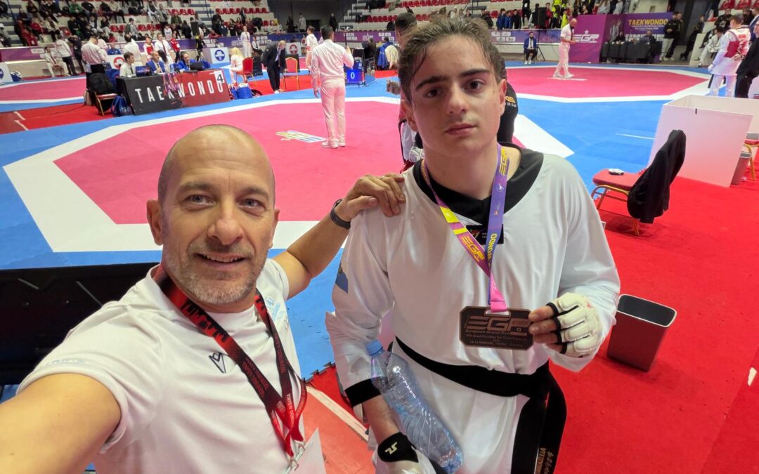 Bronzo europeo e pass per Sarajevo per il Taekwondo San Marino