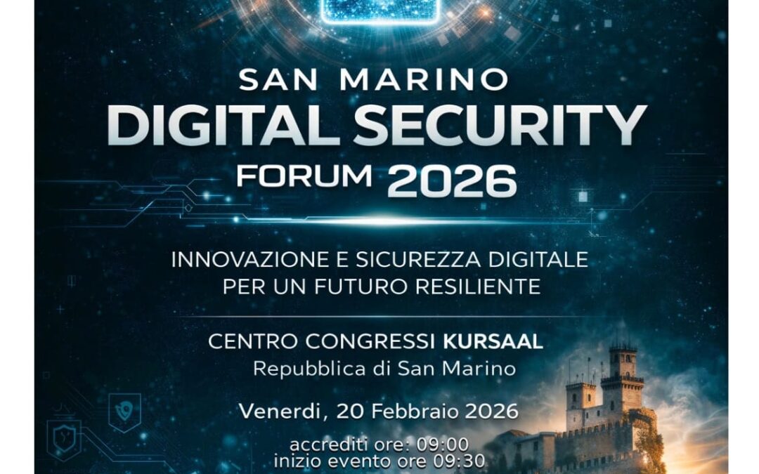 San Marino Digital Security Forum 2026 al Kursaal