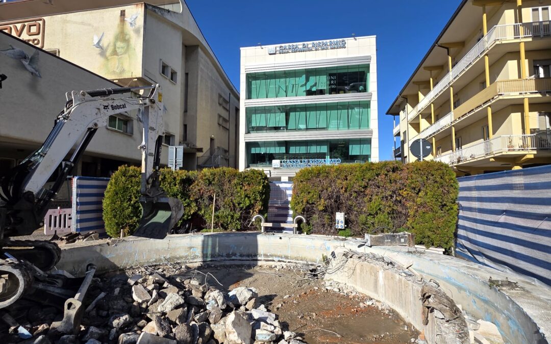 Riqualificazione Piazza Marino Tini a Dogana