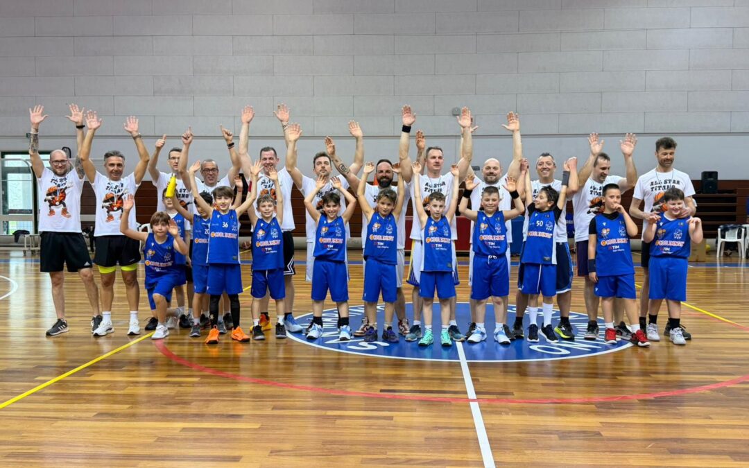 Babbo Basket al Multieventi: papà e figli in campo