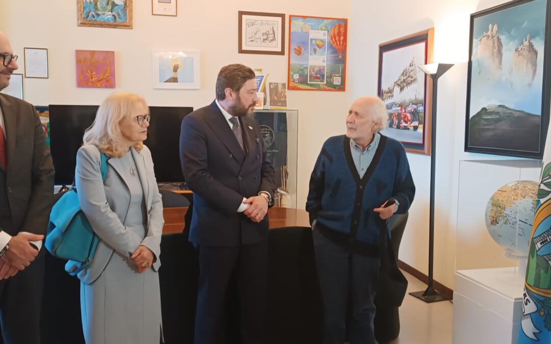 Isgrò dona “Where is San Marino”: opera simbolo al Titano