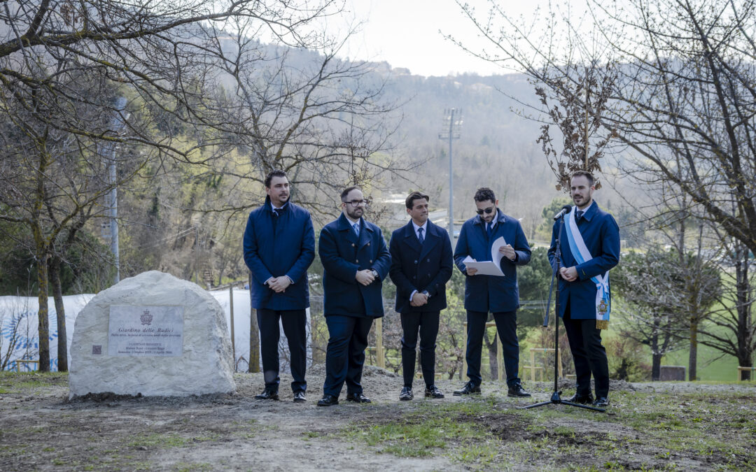 San Marino inaugura il Giardino delle Radici a Fonte dell’Ovo