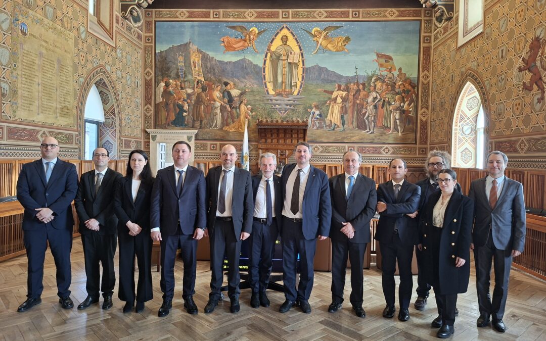 San Marino-Ucraina: incontro in Consiglio per rafforzare i rapporti