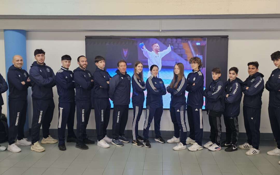 Trasferta positiva per il karate sammarinese al Gran Prix Slovakia