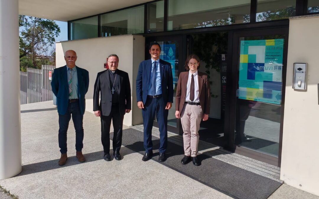 San Marino, visita del Vescovo all’AASS tra lavoro e servizio pubblico