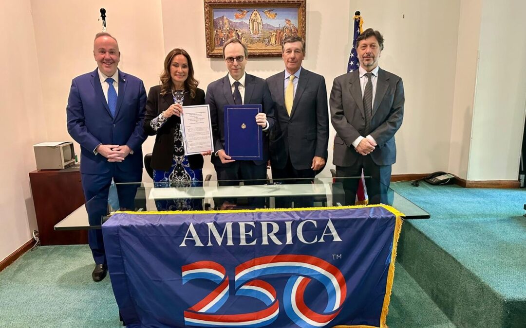 San Marino e Stati Uniti insieme per il 250° anniversario dell’indipendenza americana