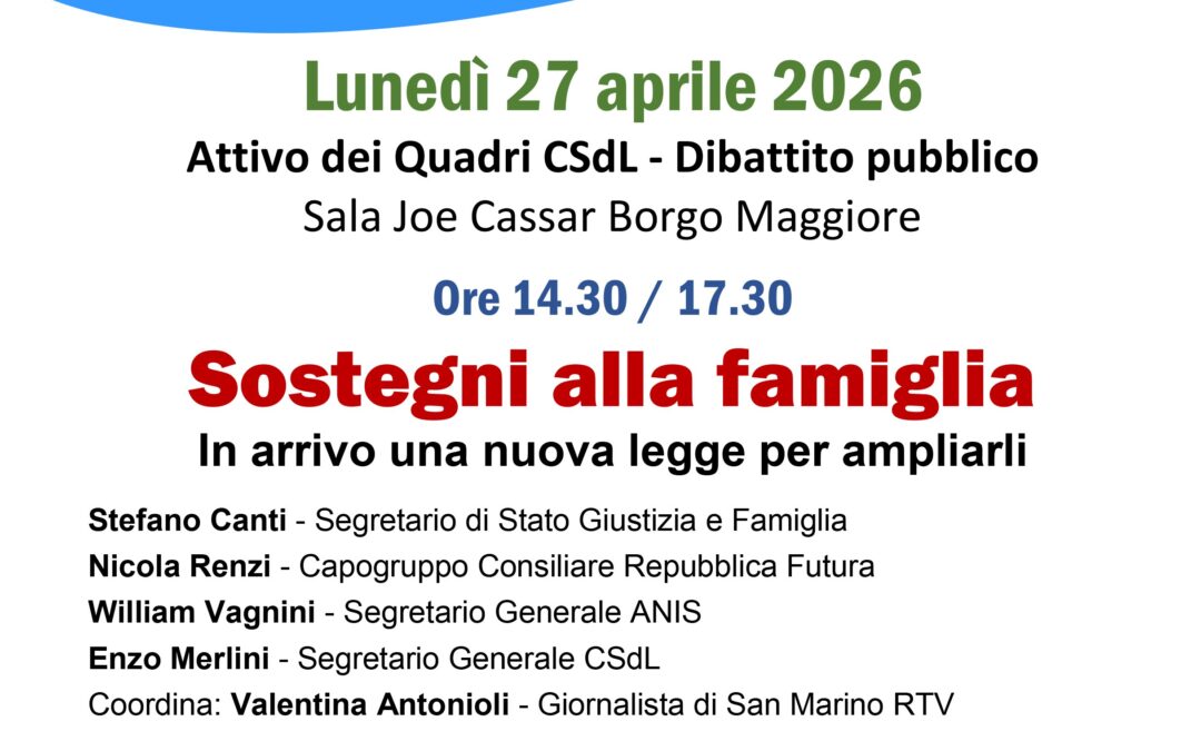 Sostegni a natalità e non autosufficienza, il PdL arriva in Consiglio