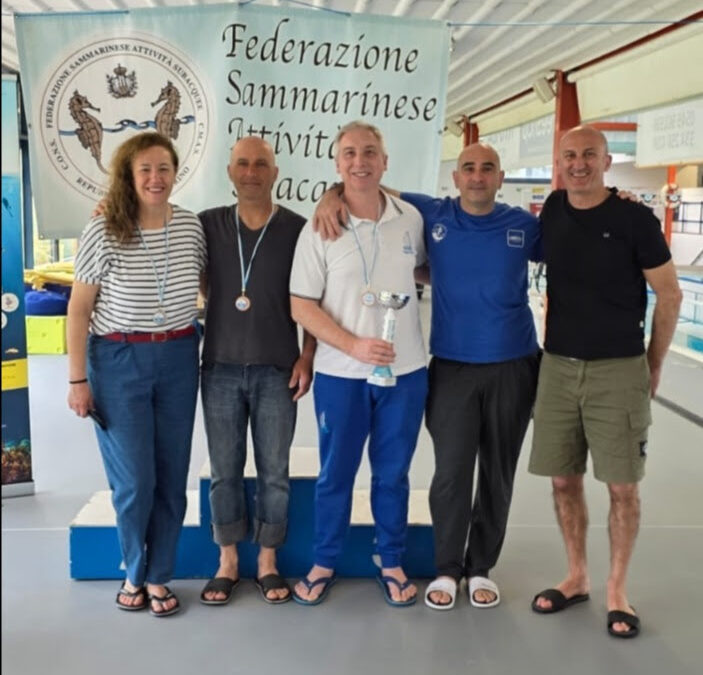 Gli atleti sammarinesi protagonisti al Memorial Glauco Sansovini di tiro subacqueo
