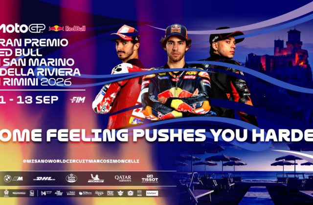 MotoGP, svelato il poster del Gran Premio Red Bull di San Marino e della Riviera di Rimini 2026
