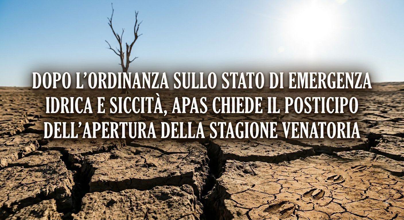Emergenza siccità, APAS chiede di rinviare l’apertura della caccia a San Marino