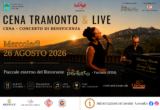 Cena al tramonto, musica e solidarietà: a Faetano la serata con Valentina Monetta e Lorenzo Pagani