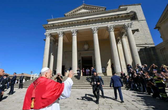 Leone XIV a San Marino: «In un mondo ferito dai conflitti scegliamo solidarietà e perdono»