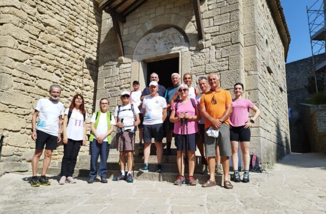 In the footsteps of St Francis, a pilgrimage crosses Monte Titano