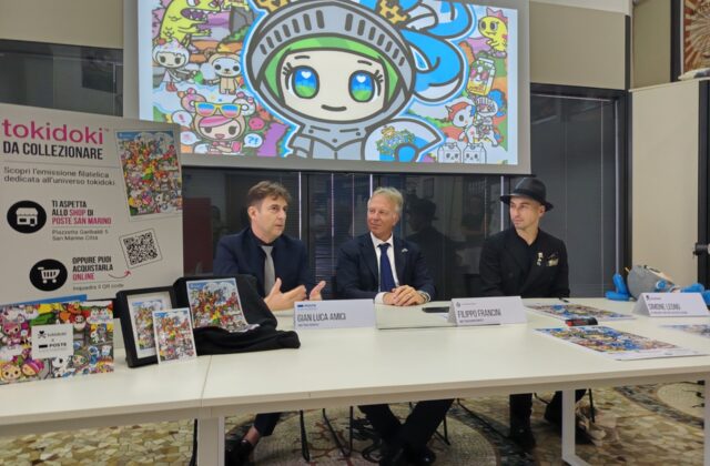 Libertas diventa un francobollo: San Marino celebra l’arte pop di Simone Legno