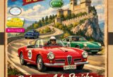 Giro dei Castelli, le auto storiche tornano sul Titano