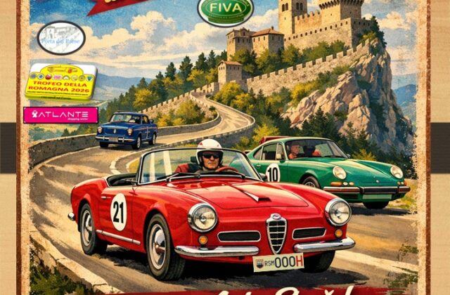Giro dei Castelli, le auto storiche tornano sul Titano