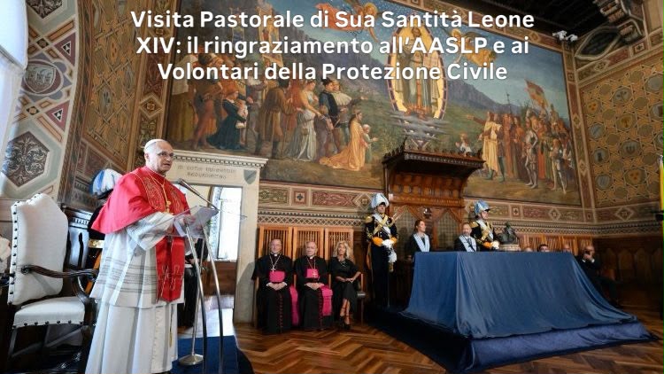 Visita del Papa, il ringraziamento a tecnici e volontari: «Competenza e dedizione al servizio del Paese»