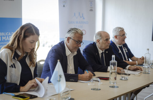 La delegazione di San Marino si presenta: “orgogliosi di essere a Taranto”