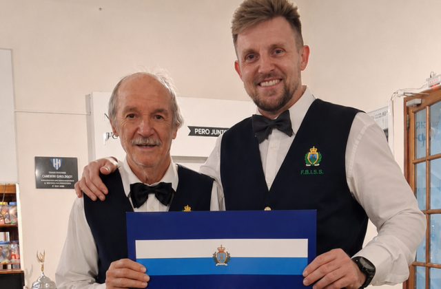 Positive showing for Maurizio Gobbi and Alfredo Torre Rossini at five-pin billiards World Championship in Argentina