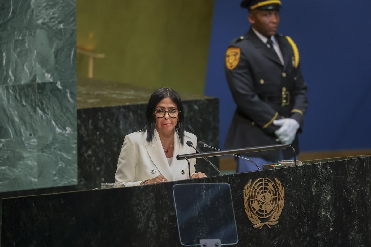 Venezuela, Rodríguez promette elezioni ma non indica una data