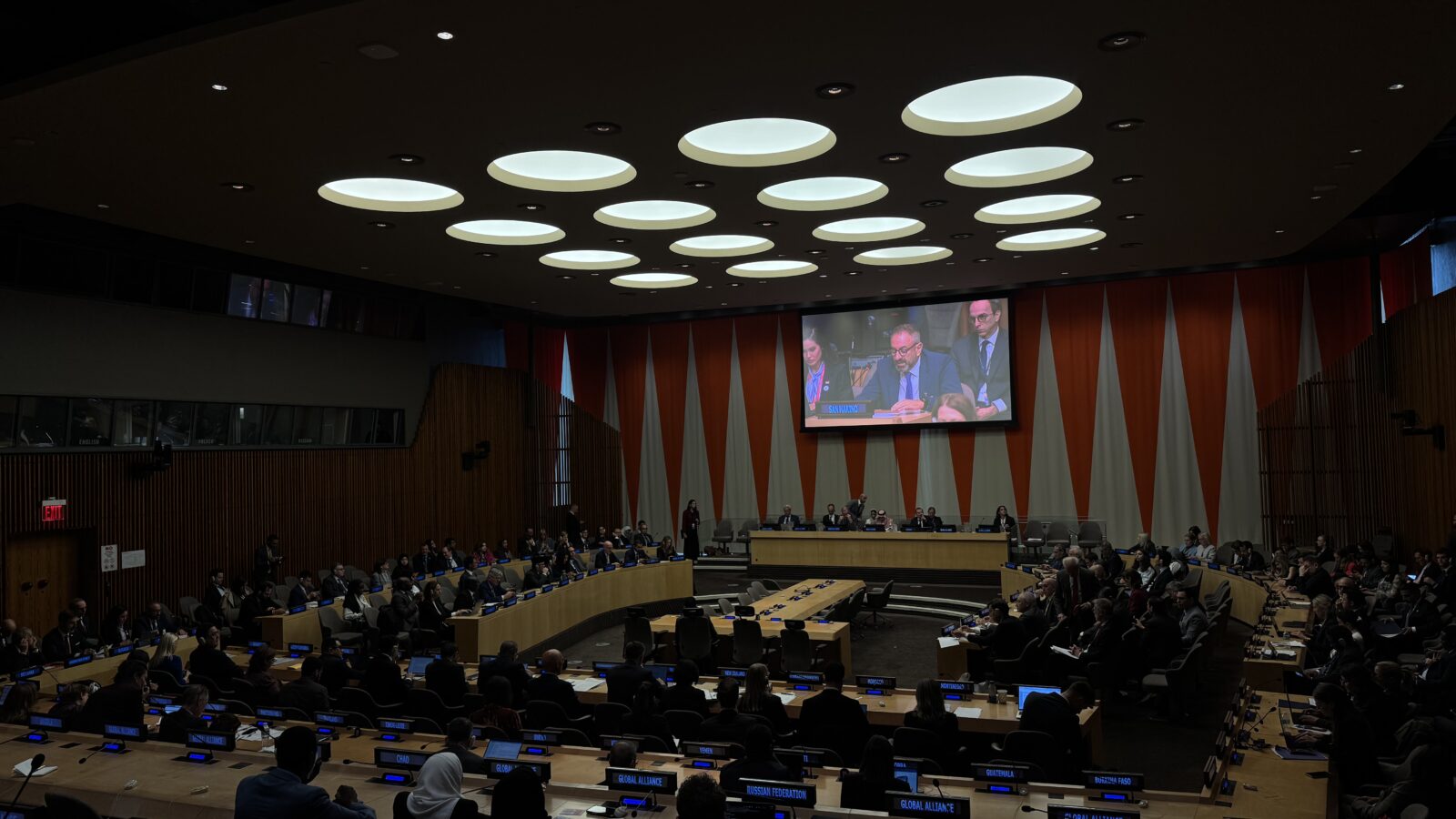 A New York il segretario agli Esteri richiama il riconoscimento della Palestina. Firmato anche l’accordo per le relazioni diplomatiche con Trinidad e Tobago