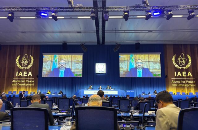 Beccari to IAEA: «Concern grows over risk of new nuclear arms race»