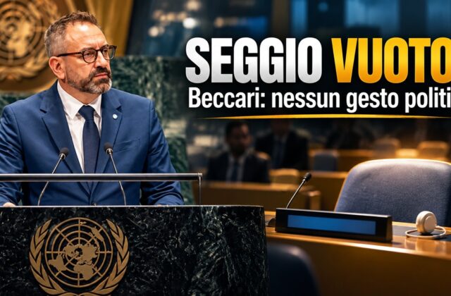 Seggio vuoto all’Onu, Beccari: durante il discorso di Netanyahu la delegazione era nei bilaterali, e in aula non si sarebbe alzata, come San Marino non ha mai fatto neppure con Russia e Iran