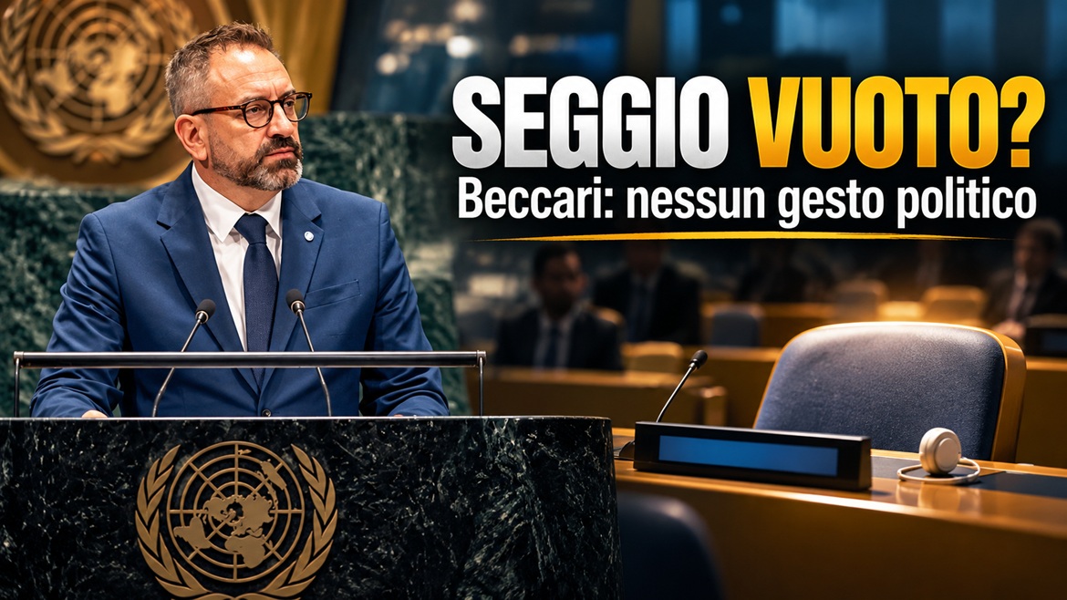 Seggio vuoto all’Onu, Beccari: durante il discorso di Netanyahu la delegazione era nei bilaterali, e in aula non si sarebbe alzata, come San Marino non ha mai fatto neppure con Russia e Iran