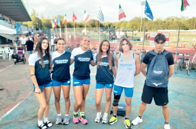 Atletica, l’Olimpus fa il pieno di risultati