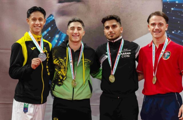 Karate, Callini terzo a Ostia: ora l’obiettivo è l’Europeo dei piccoli Stati