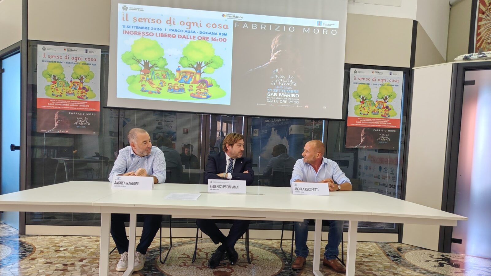 San Marino, solidarietà e musica al Parco Ausa: gran finale con Fabrizio Moro