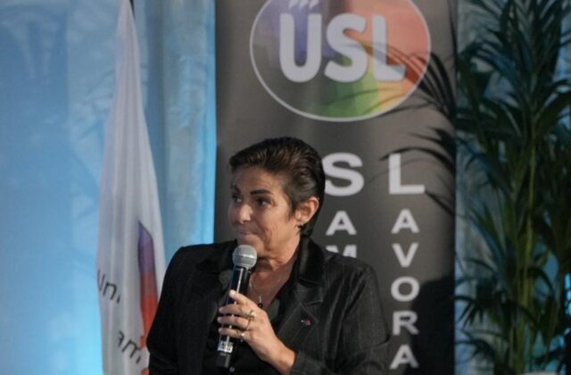 At USL congress, Busignani defends joint strike against IGR reform: the “last resort” that, with 10,000 in the streets, overturned a law “already wrapped up”