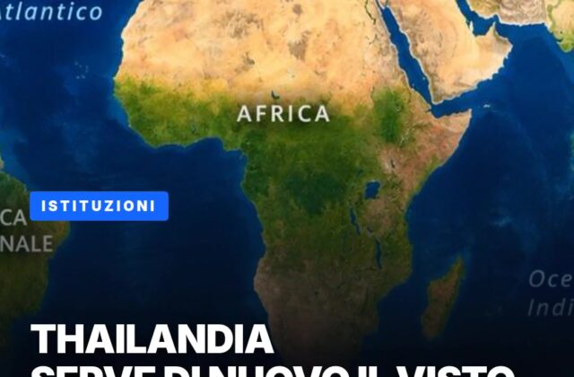 Thailandia, per i sammarinesi torna l’obbligo di visto