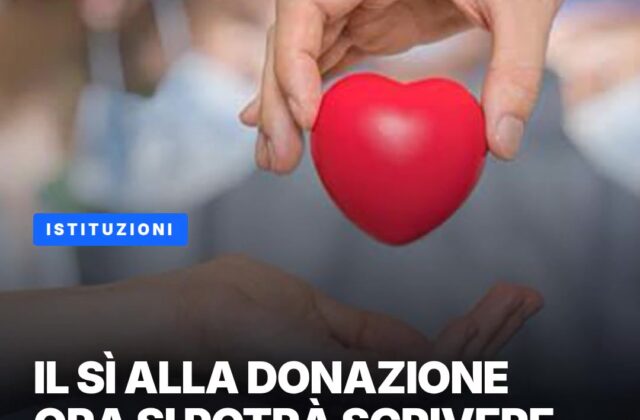 Donazione organi: via libera unanime al registro nazionale