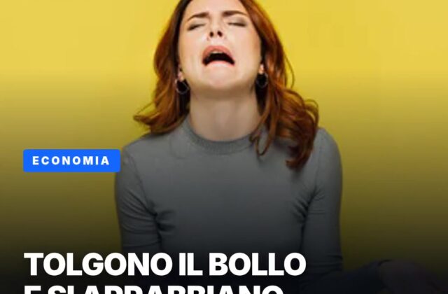 Tolgono il bollo a 14 milioni di veicoli e scoppia la rabbia
