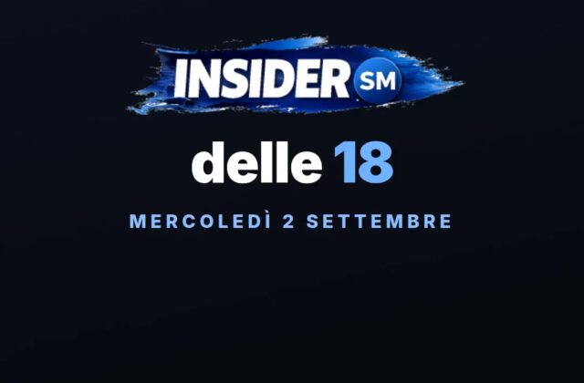 Insider delle 18 | Il TG di mercoledì 2 settembre
