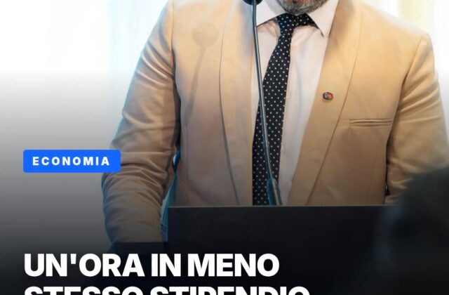 Un’ora di lavoro in meno per bar, alberghi e ristoranti