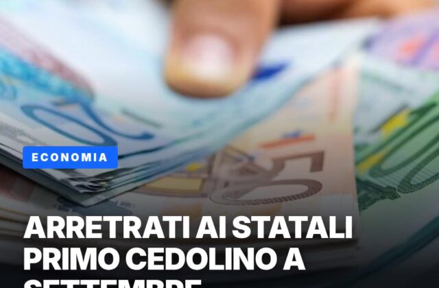 Statali, arretrati in arrivo: ecco il calendario