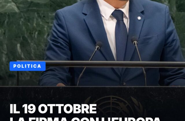 San Marino all’Onu: il 19 ottobre la firma con l’Europa