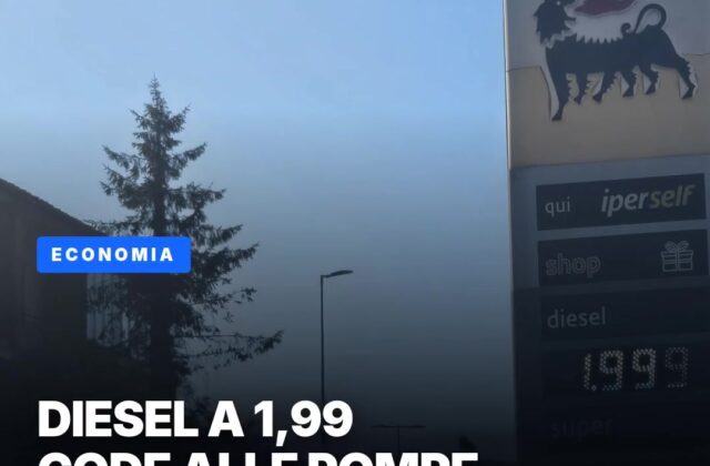 Diesel a 1,99 sul Titano: code e taniche alle pompe