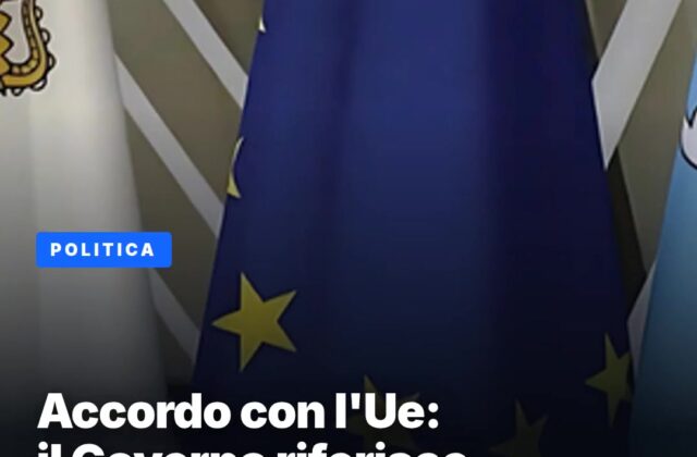Accordo con l’Ue, il Governo riferisce il 10 settembre