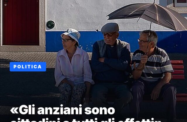 Anziani, i sindacati: «Cittadini a tutti gli effetti»