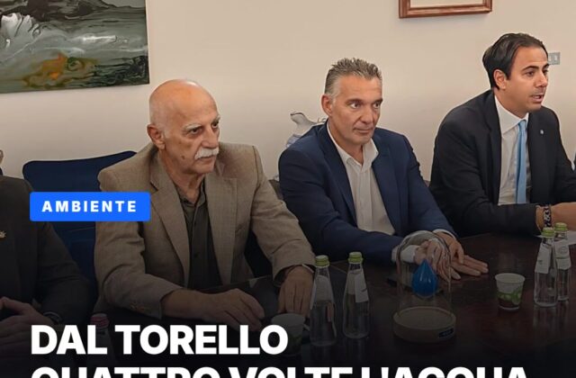 Acqua, il Torello quadruplica la riserva «Basta opere faraoniche»