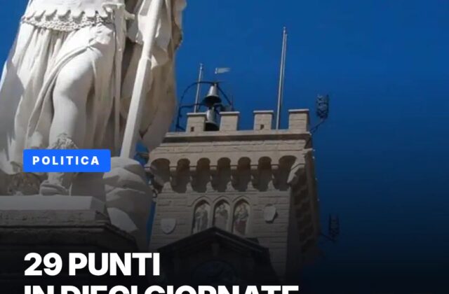 Dieci giornate di Consiglio e 29 punti all’ordine del giorno