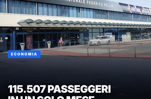 Il Fellini vola: 442mila passeggeri   e il 2026 non è finito